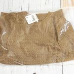 Free People H2O Crew Pullover Tiger Eye Size Medium Photo 4