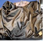 Free People  Bomber Jacket Black Purple Floral Snap Close Lightweight Boho Size S Photo 11