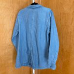 jill jill denim women's light blue chambray blazer jacket size 1X Photo 1