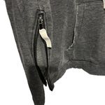 Betsey Johnson  distressed grey hoodie sweatshirt size medium Photo 1