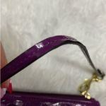 Coach  Purple Heart Wristlet Photo 6