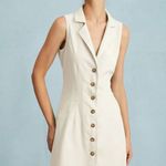 Rihoas Beige Lapel Button Photo 0