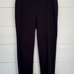 Eileen Fisher  Women’s Medium Black Stretchy Wide Leg Pants Photo 0