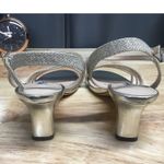 Nina New York Nelena Women's US 6.5W Gold Ankle Strap Embellished Dress Sandals Photo 2