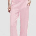 Lululemon  Softstreme Pintuck Mid-Rise Pant Pink Organza M Regular Sold Out NWT Photo 0