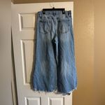 frame denim FRAME Le Palazzo Crop Jeans – Size 31 | Wide Leg | Raw Hem Photo 1