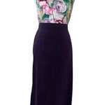 JM Collection Women’s Whimsy Dark Purple Maxi Skirt SMALL Photo 0