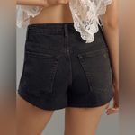 Anthropologie  NWT | Pilcro Lace-up Denim Shorts Black | 25 Photo 3