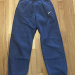 Nike Sportswear Essential Fleece Pants Diffused Blue Sz XS Photo 0