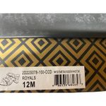 Charles David New Charles by  Women's 12M Faux Suede White Rhinestone Sandals Photo 5