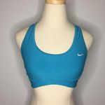 Nike Turquoise Blue Racer Back Mesh Sports Bra XS Athletic Yoga Sporty Photo 0