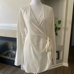 We Wore What  Mini Dress Cream Size L Long Sleeve  Photo 10