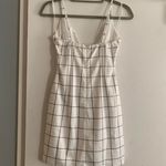 Revolve New Cut Out White Mini Wrap Dress Photo 4