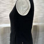 Lilly Pulitzer Cozy Reversible Zip Up Vest Black / White Sides Sz XS Extra Small Photo 5