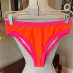 Neon Orange Pink Bikini Bottoms New Size undefined Photo 0
