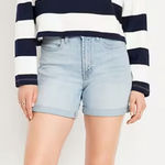 Old Navy High-Waisted Wow Jean Shorts -- 5-inch inseam Photo 0
