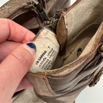 Freebird by Steven Taupe Leather Distressed Sammi Ankle Boots/Booties Size 7 Tan Photo 3