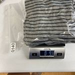 Rafaella  women's‎ gray striped turtleneck ribbed long sleeve casual shirt large Photo 5