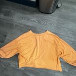 Urban Outfitters  Orange Crop Sweatshirt Photo 3