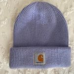 Carhartt Womens Rib Knit Beanie Periwinkle Light Purple Blue Winter Hat Snow Photo 0