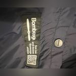 Bomboogie $252 Puffer Vest Hooded Hoodie Fall Navy Blue Primaloft Insulated Photo 6