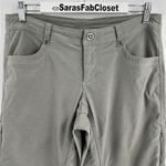 Kuhl Trekr Convertible Pants Pine Ruched Straight Ankle Women's Size 10 Long Photo 4