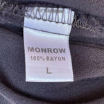 Monrow Jumpsuit Crepe Jogger Sleeveless V Photo 11