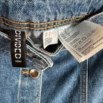 H & M Divided Denim Button Front Skirt Size 6 Jean Skirt Photo 4