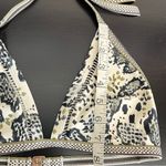 Ted Baker  Bahli Quartz Print Triangle Bikini Top, removable vanity cups, S/M Photo 2