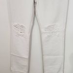 We Wore What White Jeans Size 26 NWT Distressed White Denim Photo 3