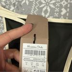 Massimo Dutti NWT Contrast Bikini Bottom In Moss Size Small Photo 4