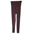 Blanqi Everyday Leggings Seamless Support Maternity Tights Purple Size Small Photo 2