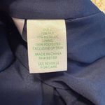 Lilly Pulitzer  Silk Cocktail Dress Sz XS Navy Metallic Fringe 20s Flapper Formal Photo 6