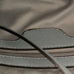 Pebbled Leather Soft Blue Gray bag. Luxury bag Photo 7