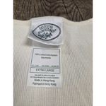 Laura Ashley  Ivory Button Front Cardigan Sweater Size XL Photo 2