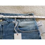 Good American  Good Classic Skinnyish Fit Distress Indigo Hi-Rise Jeans Sz 14/32 Photo 5