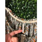 Free People Astra Peasant Top Sz Medium Floral Photo 2