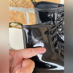 Dr. Martens Dr Marten 1460 W Patent Leather combat boots rare size 8 Photo 1