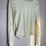 We The Free  Women's Long Sleeve Green Knit Sweater Size XS Photo 1