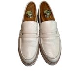 Dolce Vita Abbott Ivory Snakeskin Print Loafers Size 9.5 Runs Large (10) Photo 2