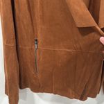 Bagatelle Brown Blazer Open Front Shawl Collar Size 1X EUC Photo 3