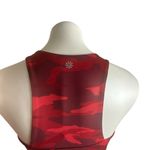 Athleta Elation Red Camouflage Ultimate Print Sports Bra Top Photo 15