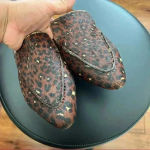 Madewell  The Frances Skimmer in Painted Leopard Calf Hair Size 8 Photo 4