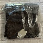 Barefoot Dreams NWT CozyChic Pom Pom Beanie & Scarf Gift Set Espresso/Cocoa OS Photo 2