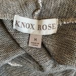 Knox Rose  Womens Size Medium Multicolor Printed Open Front Cardigan Sweater Photo 3