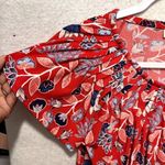 Style & Co  Womens‎ Tops Size Petite M Floral Print Pleated Flutter Sleeve Photo 4