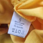 Yellow, Red, & Black Okay Cropped Hoodie (S) Red Photo 6