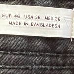 ZARA Womens size 20 five pocket, dark wash high rise, denim shorts Photo 1