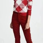 The Fifth Label  NWT Womens Angle Knit sweater size Large Red/white Photo 12