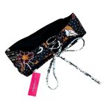 Xhilaration NEW Black Bohemian Floral Style Bikini Top Paisley Design Women’s Size Large Fit Photo 1